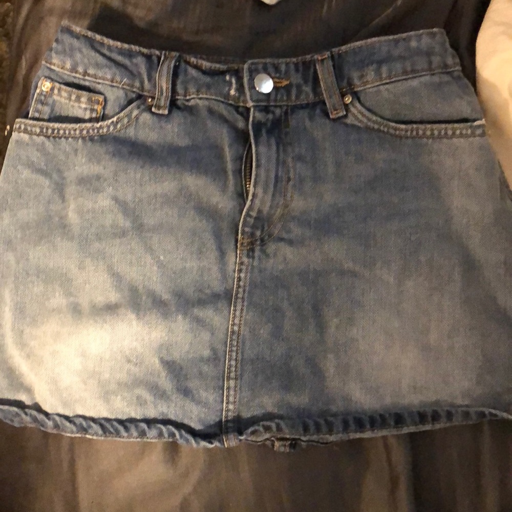 jean skirt